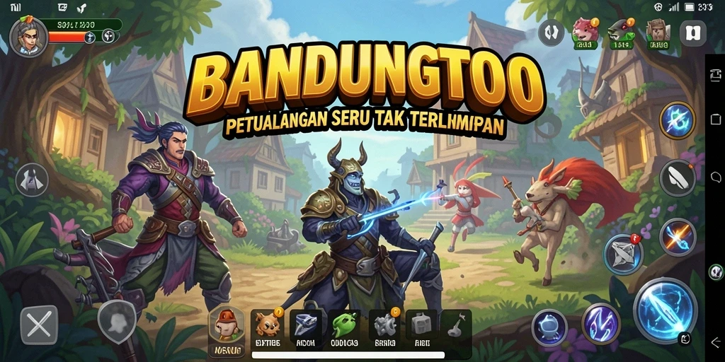 Tampilan seru gameplay BANDUNGTOTO dengan petualangan menakjubkan.