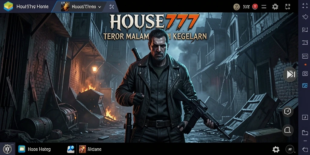 Gameplay menegangkan di rumah angker dengan makhluk menyeramkan.