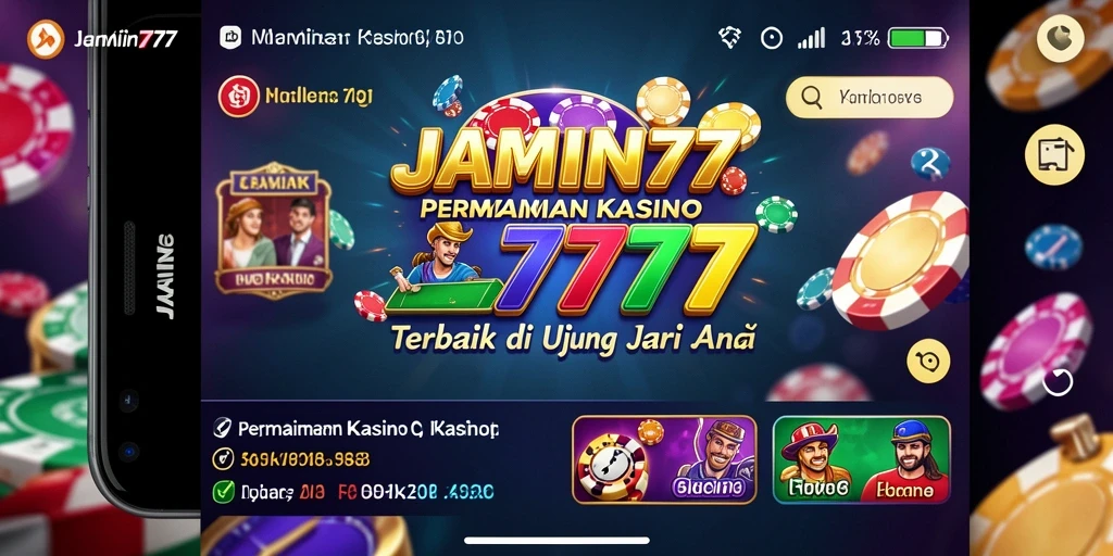 Tampilan menarik dari gameplay JAMIN777 yang mendebarkan.