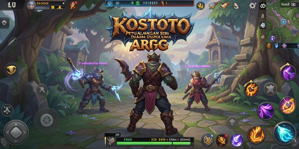 Gameplay KOSTOTO yang menegangkan dan mengasyikkan.