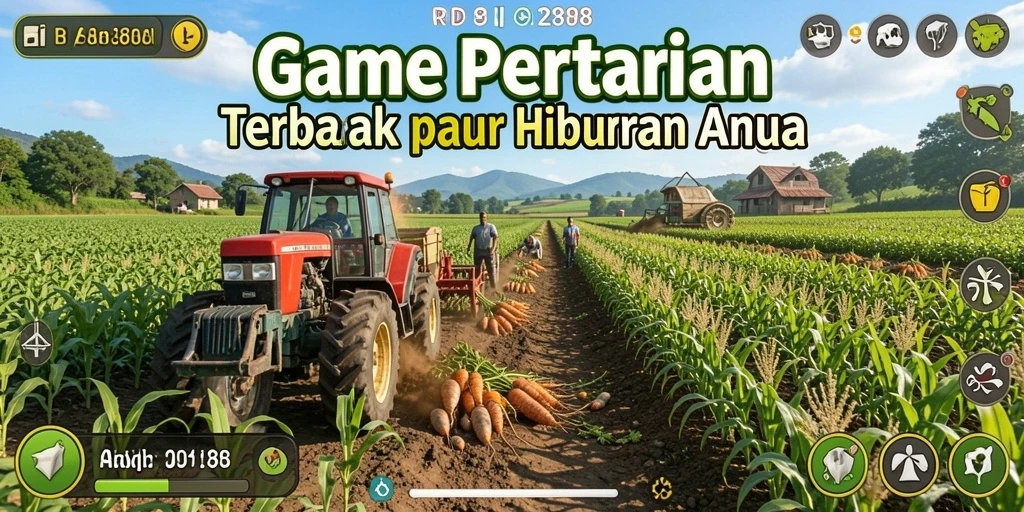 Tampilan gameplay RDI88 yang menarik dan seru dalam bertani.