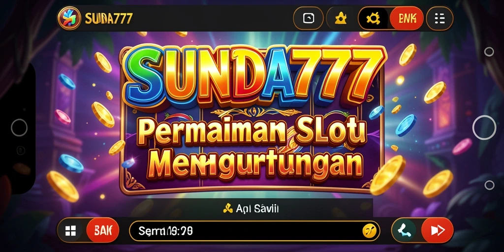 Tampilan gameplay SUNDA777 yang mendebarkan dan penuh warna.